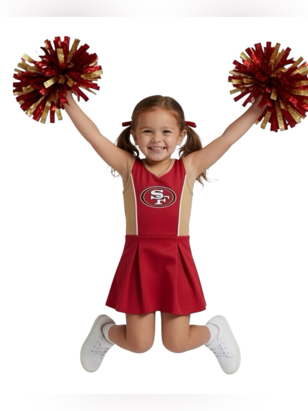 San Francisco 49ers Graphic Mesh
Dress for Toddler Girls